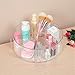 Lonian 360° Rotating Makeup Organizer, Adjustable Acrylic Cosmetic Storage, Cosmetic Organisers and Spinning Makeup Stand for Beauty Skincare