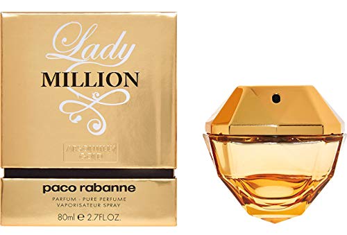 Paco Rabanne Lady Million Absolutely Gold Women's 2.7-ounce Pure Perfume Spray