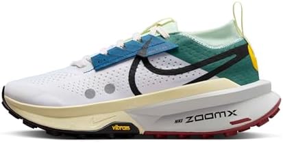 Nike Zegama 2 Women's Trail Running Shoes (FD5191-101, White/Bicoastal/Court Blue/Black)