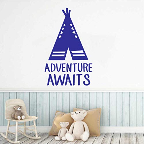 Adventure Awaits Baby Nursery Wall Decals Mountains Woodland Wall Decor