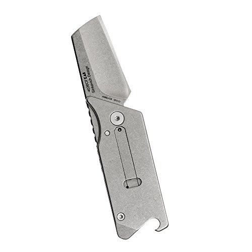 Kershaw Pub Carbon Fiber Multifunction Pocket Knife (4036Cfx); Small 1.6-In 8Cr13Mov Stonewash Blade And Carbon Fiber Handle, Screwdriver Tip, Pry Bar, Key Chain Attachment, Bottle Opener; 1.8 Oz #TOP2