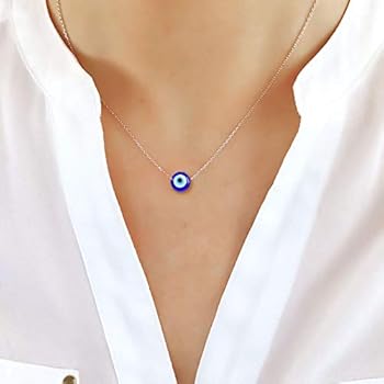 VGWON Turkse boze oog ketting, geluk amulet hanger, verjaardagscadeau voor vrouwelijke moeder dochter