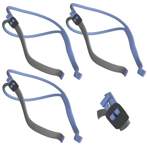 Airfit P10 Headgear Replacement Latest Version CPAP Headgear Compatible with AirFit P10 Airfit P10 N30 Quick-fit Design Soft Elastic Material 3-Pack