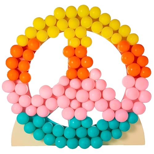 Fun Express 3D Groovy Peace Sign Cardboard Cutout Stand-Up