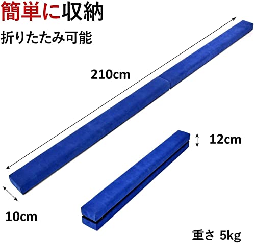 [エール] 平均台 ソフトタイプ (折りたたみ可能モデル) バラ
