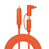 XHJTWOPY 12V/24V 2M Car Charger 14AWG DC7909+8020 Plug Compatible with GRECELL 288Wh Solar Generator 300W,Goal Zero Yeti GZYeti Portable Power Station,BALDR Portable Power Station