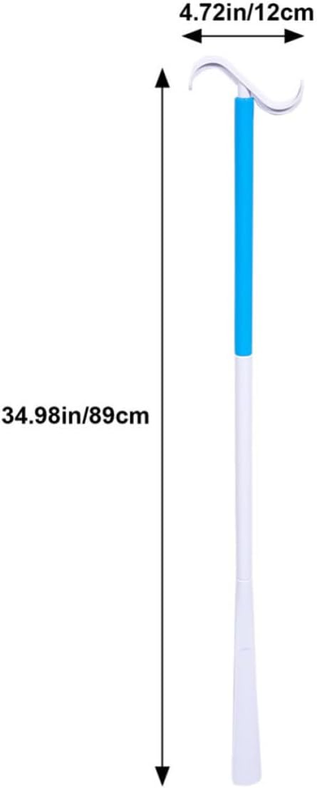 2pcs Long Handled Shoe Horn Dressing Aid for Seniors and Pregnant Women Easy Shoe Wearing Abs Sock Assist Device for Home and Hospital Use Adaptive Support