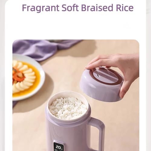 Cocina eléctrica con olla caliente,Olla eléctrica portátil | Olla para cocinar de 1000 ml, de fideos rápida antiadherente, cocina de 500 W, elementos imprescindibles para el do - imagen 5