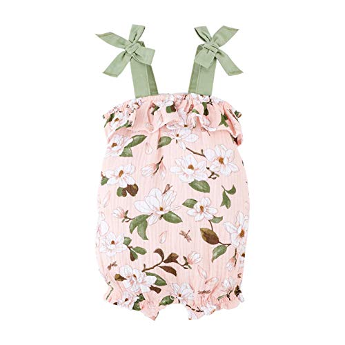 Mud Pie Baby Girls  Bubble, Floral, 3-6 Months