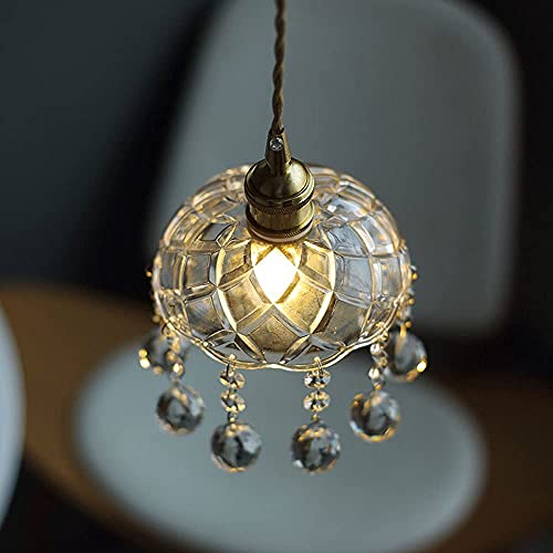 Mini iluminación colgante de decoración con pantalla transparente 5