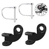 soporte bici para perros 【Acero resistente】Nuestro adaptador de barra de remolque para bicicleta está hecho de acero de alta calidad y recubierto con esmalte negro, que es resistente a la oxidación y a la corrosión, y puede usarse durante mucho tiempo.