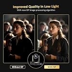 NexiGo PTZ Camera 20X Optical Zoom with PoE HDMI/3G-SDI/USB/LAN IP Streaming Outputs, Auto AI Tracking for Video Conferencing Live Streaming Meeting Church Services Worship Skype Zoom Teams OBS - Image 6