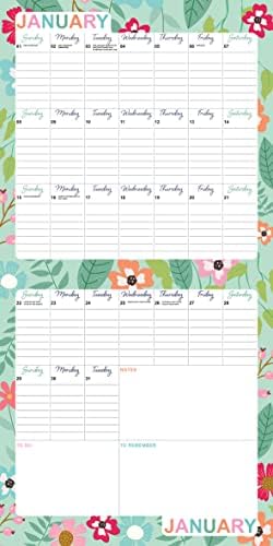 2023 Home Planner Square Hanging Wall Calendar - No Plastic - 12" x 12" Planner, Organiser, Home, Household, Family, Schedule, Agenda, Gift