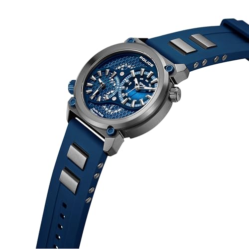 Montre Police Duo-Time Boa boîtier 48 mm acier inoxydable - 3