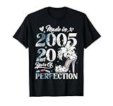 Photo Gallery womens 20th birthday floral made in 2005 gifts 20 years old maglietta Photo Gallery womens 20th birthday floral made in 2005 gifts 20 years old maglietta