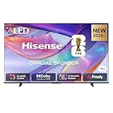 Hisense 55" 55E7STUK Hi-QLED 4K Ultra HD AI Smart TV with Freely, Netflix, Disney+ and YouTube - Hi-QLED Colour, Dolby Vision.Atmos, AI 4K Upscaler, AI Smooth Motion, Game Mode Plus, Filmmaker Mode