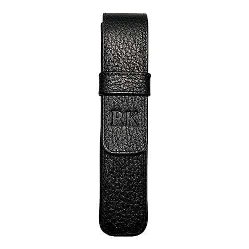 PERRÉ | Genuine Leather Pocket Pen Case. Elegant Fountain Pen Pouch Holder (Personalized with engraving)