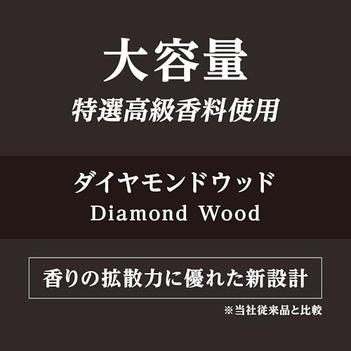 Image of CARALL Omnibus Diffuser Diamond Wood Car Air Freshener (160 ml)