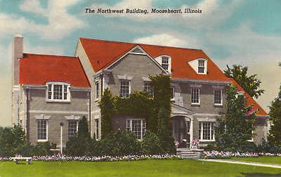 D6460 Il, Mooseheart Northwest Building Postcard #TOP13
