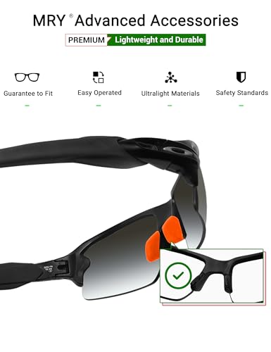 Image of Mryok Replacement Nose Piece Nose Pads for Oakley Half Jacket /Flak 2.0 /Half Jacket 2.0 /Flack Jacket Sunglass - Options