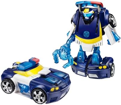 Transformers Playskool Heroes Rescue Bots Energize Chase The Police-Bot Figure