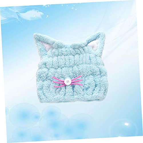 Balacoo Touca De Banho De Secagem Rápida Para Cabelos De Gato Envoltório Para Secagem De Cabelos Tou