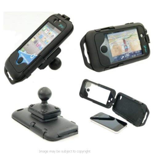 Waterproof Tough Case For The Iphone 4 With Ram 1Inch Ball For Ram Motorcycle Mounts (Sku 10314) #TOP3