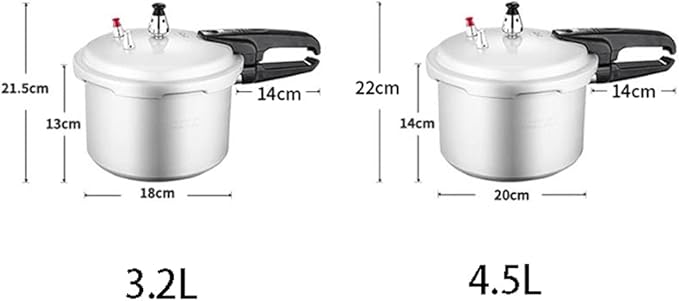 Olla a Presión de Aluminio 4.5L YUSIWOAL miniatura 4