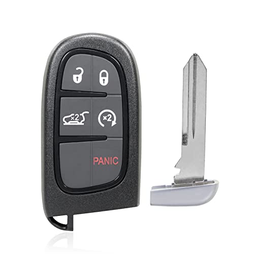 Clé Jeep Cherokee 2014-2020 perdue solution télécommande 5 boutons - 3