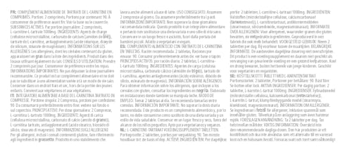 Myprotein L-カルニチン 180錠