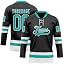 Black(aqua Green White)