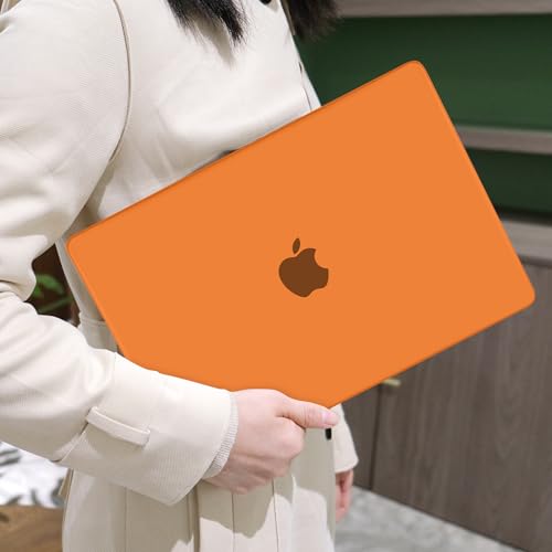 MEEgoodo Case for MacBook Pro 14 inch 2026 2025 2024 2023 2021(M5/M4/M3/M2/M1) Pro/Max, Laptop Case Fit Model A3427/A3426/A3434/A3112/A3401/A3185/A2918/A2992/A2779/A2442, Orange by MEEgoodo - Image 6