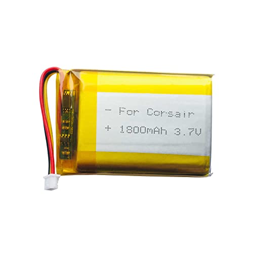 Batterie 1800mAh pour Corsair HS70 SE et Casque Virtuoso RGB - Geekodrome: Boutique d'accessoires geek Installation de la batterie