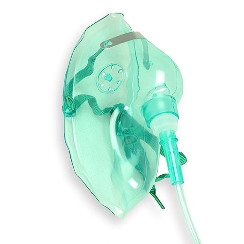 Gima 34166 Sauerstoffmaske für Erwachsene, mit Schlauch