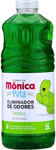 Eliminador de Odores Para Cães e Gatos, Herbal, Turma da Mônica, ...
