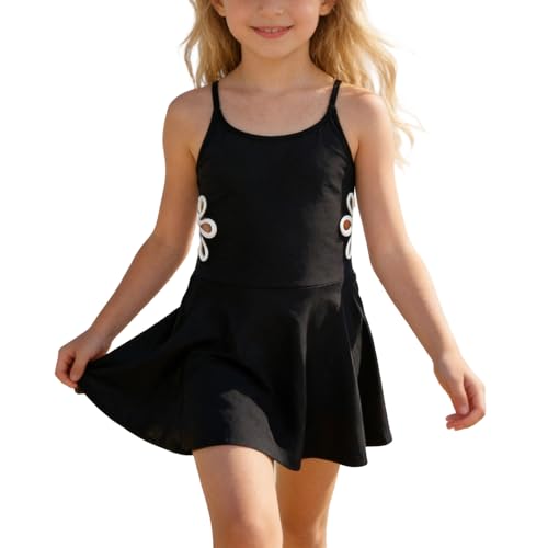 Maillot de bain une pièce fleuri pour filles, parfait pour les vacances