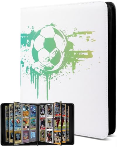 Image of 9 Pocket Toploader Binder with Zipper - Holds 288 Top Loaders Card Binder