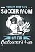 Goalkeeper Mom Soccer Goalie Mama Mothers Day Women: Lined Journal Mint Notebook 6x9 Inch 120 Pages