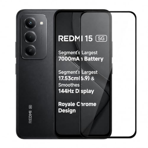 Image of Tempered Glass Screen Protector for Redmi 15 5G