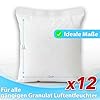 KARAT 12 x Luftentfeuchter 400g Nachüll-Beutel Granulat Raumentfeuchter nachfüllbar & wiederverwendbar (Nachfüllbeutel, 12er Set 400g)