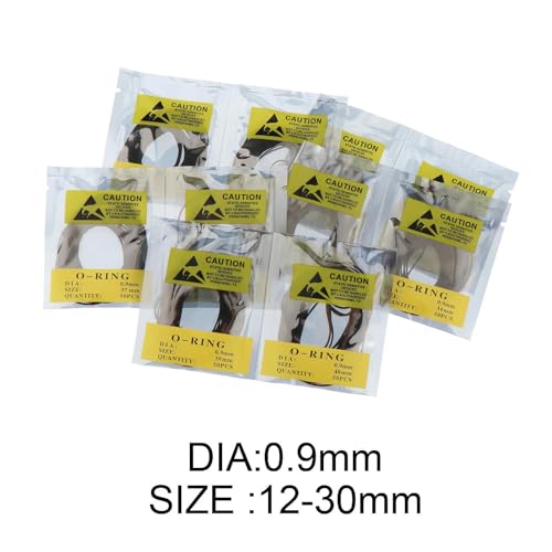CALANDIS™ Watch Back Cover Gaskets Elastic Sealing Ring Repair Set for Watch Repairing 0.9 mm | Other Watch Parts | Parts | Parts, Tools & Guides | Watches, Parts & Accessories 5 41AMeVfwTlL