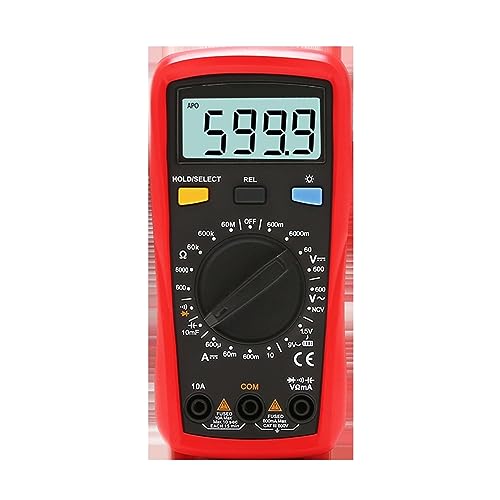 Multimètre numérique DELURA testeur tension ampèremètre 133B