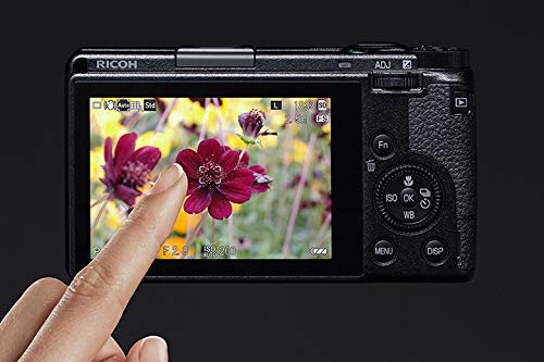 Ricoh GR III, Cámara Compacta de 25 MP, Pantalla de 3 pulgadas, WiFi, USB 2.0, Negro