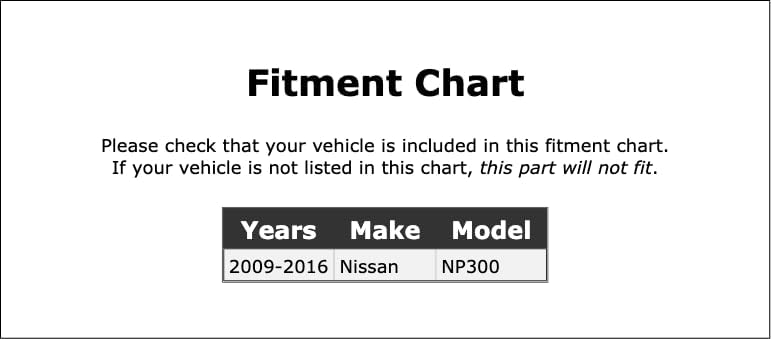 Miniatura 2 de Juego de pastillas de freno de disco delantero compatible con Nissan NP300 2009 2010 2011 2012 2013 2014 2015 2016 PC-374789