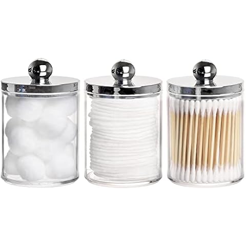 Tbestmax 10 Oz Cotton Swab Holder Set Cover