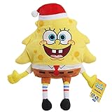 SpongeBob SquarePants Holiday Large 18.5-inch Plush Stuffed SpongeBob, Kids Toys for Ages 3 Up by Just Play