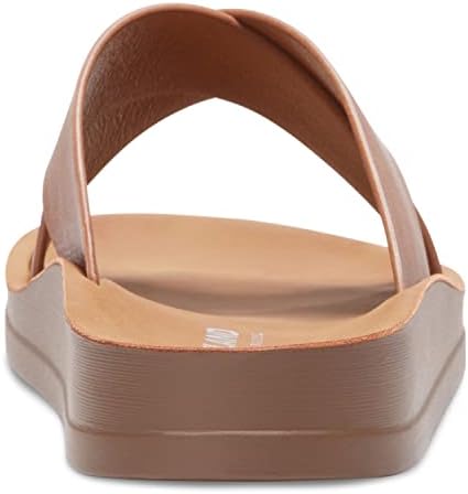 Eastland Women's Samantha Flat Sandal, TAN, 9 | Image 2