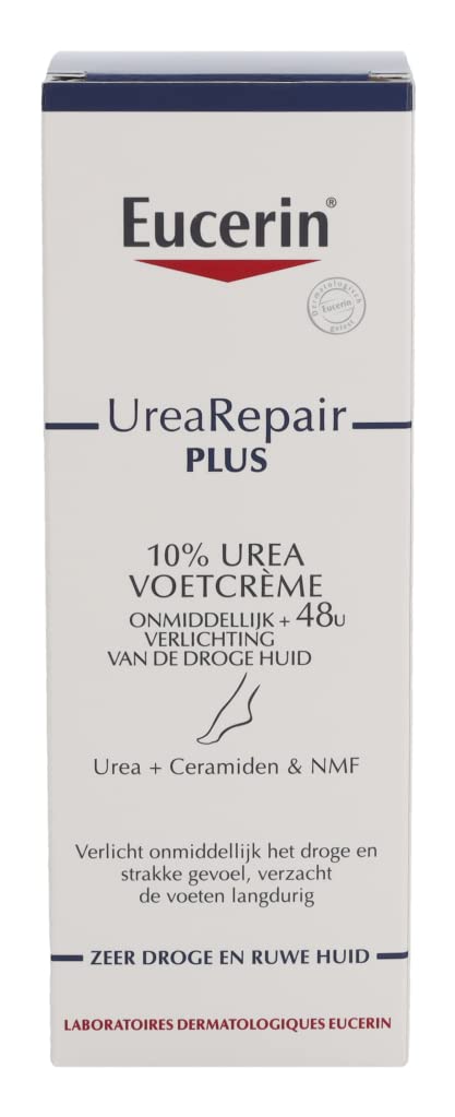 Eucerin Repair Foot Cream 10% Urea 100ml : Foot Health Care Products : Beauty & Personal Care
