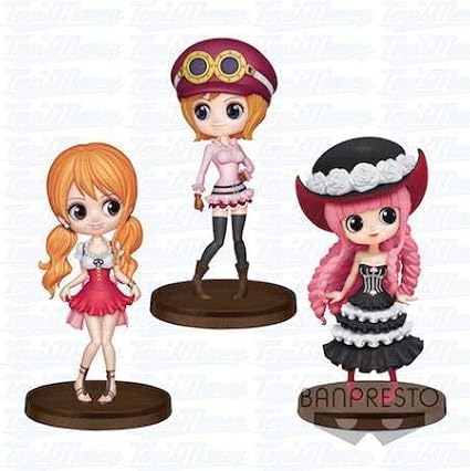 Amazon ワンピース Q Posket Petit Vol 2 ナミ ペローナ コアラ ３種セット おもちゃ おもちゃ