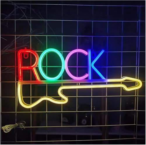 Enseignes au néon musique rock pour illuminer vos soirées entre amis